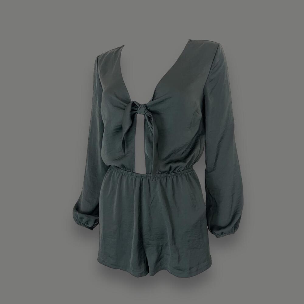 Front Tie Romper